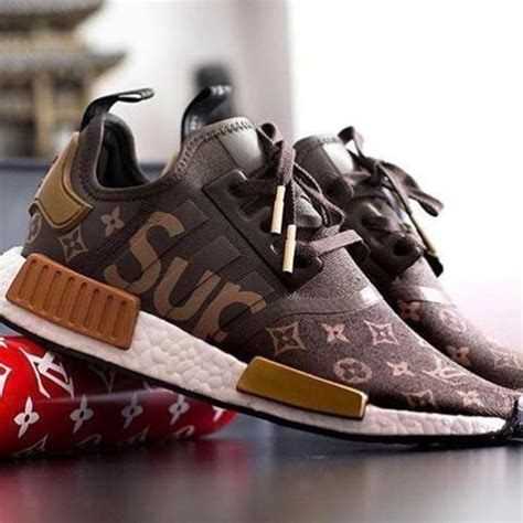 adidas nmd x supreme x louis vuitton red|supreme x louis vuitton jacket.